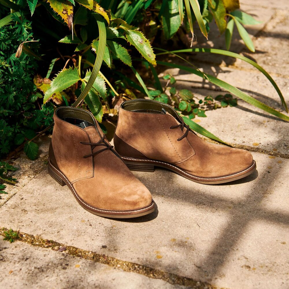 Barbour Readhead Chukka Boots Khaki