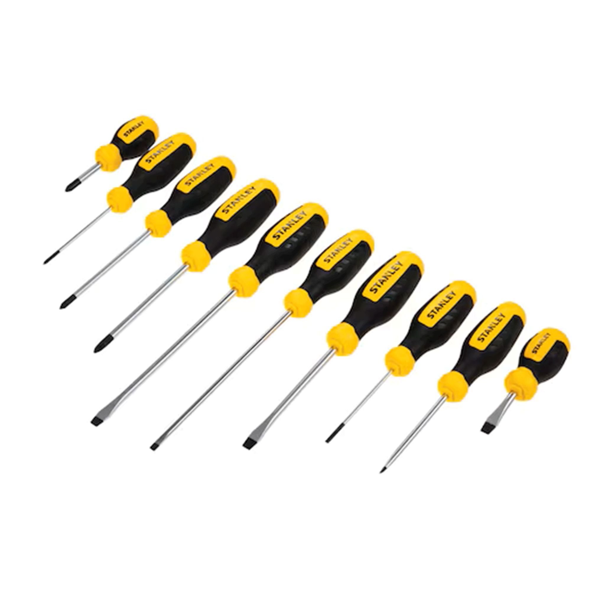 Stanley 10 Piece Screwdriver Set