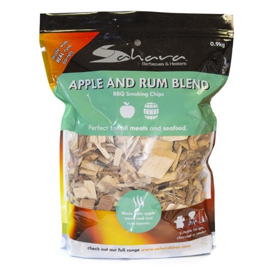 Sahara BBQ Wood Chips Apple & Rum Blend 1