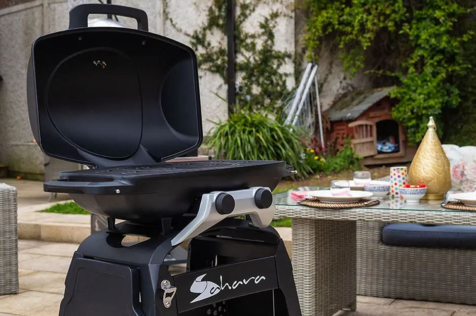 Sahara Storm 2 Burner Gas Barbecue Black 2
