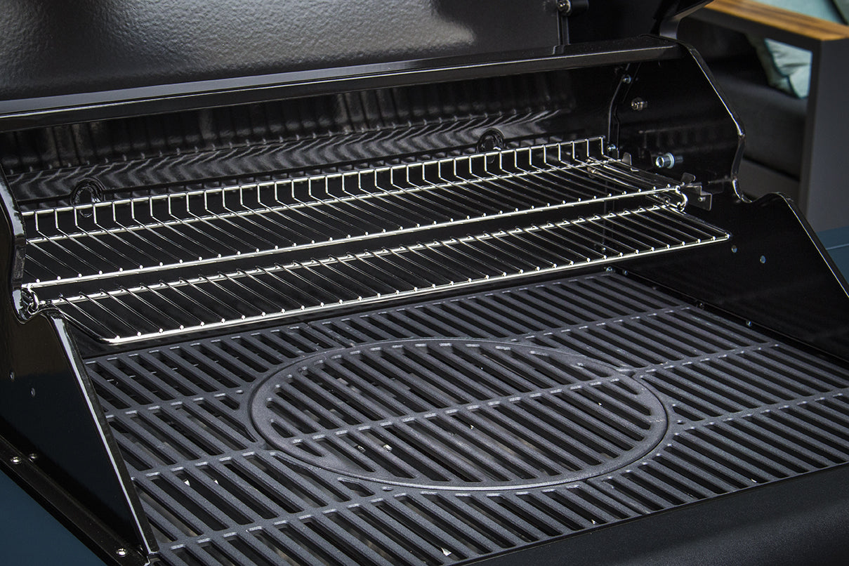 Sahara X450 4+1 Burner Cabinet Gas BBQ Smoky Teal 6