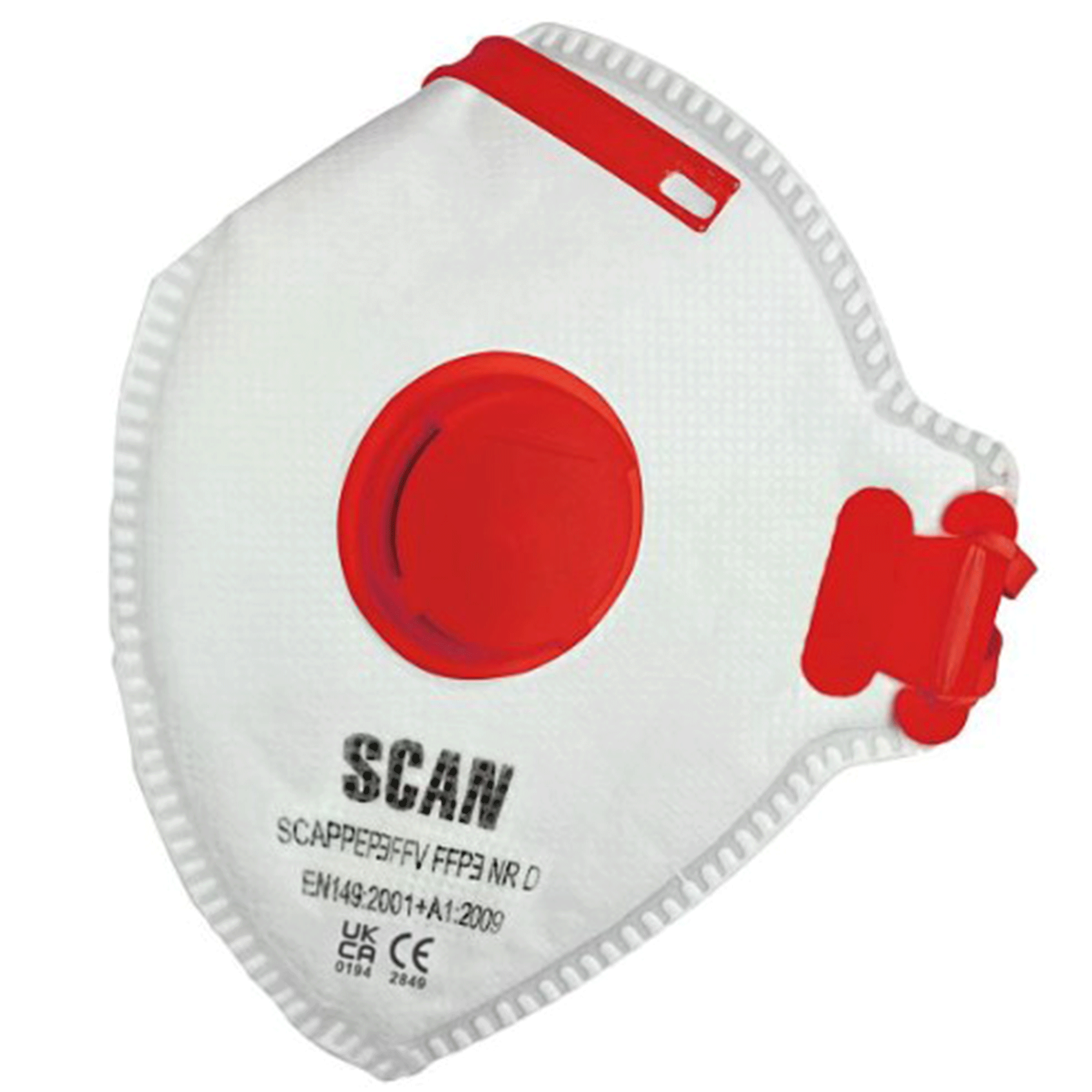 Scan FFP3 Fold Flat Valved Disposable Mask