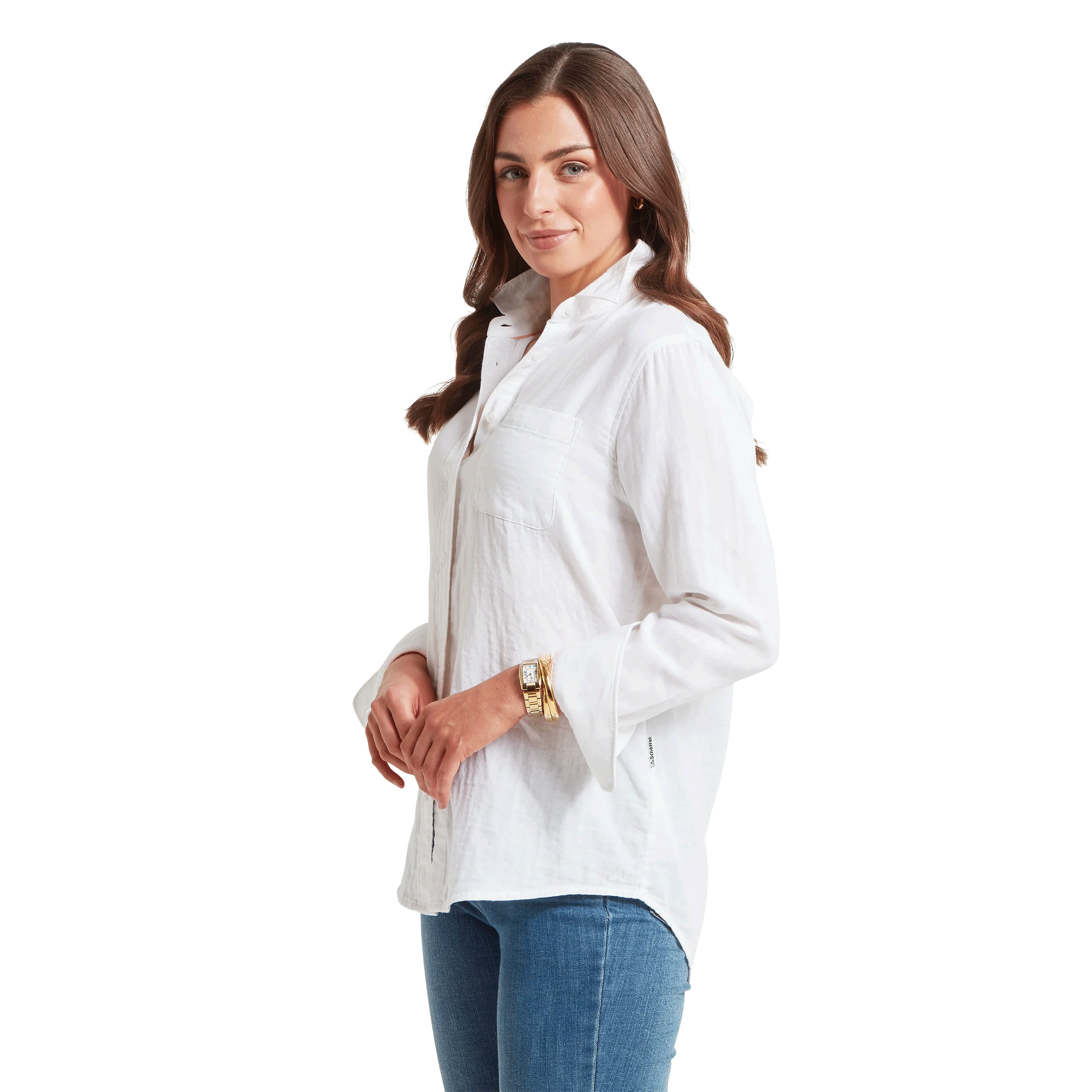 Schoffel Ashdon Shirt in Soft White