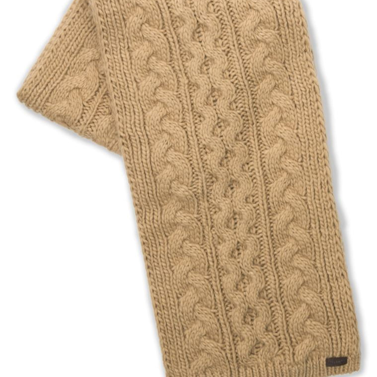 Schoffel Bakewell Cable Knit Hat & Scarf Boxed Set Oat 2