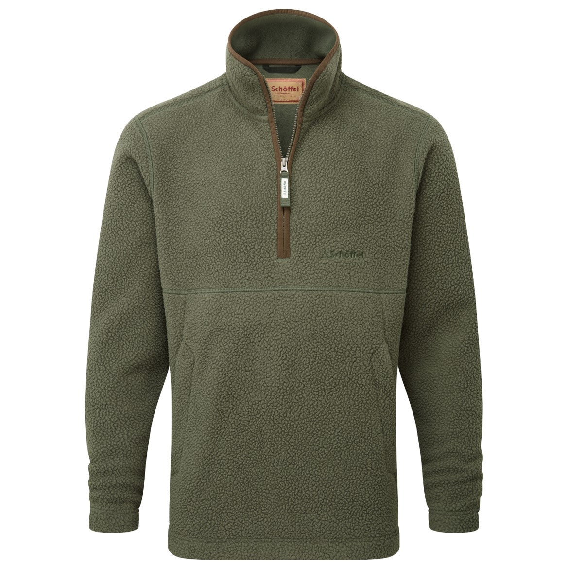 Schoffel Berkeley Retro Qtr Zip Fleece Woodland 2