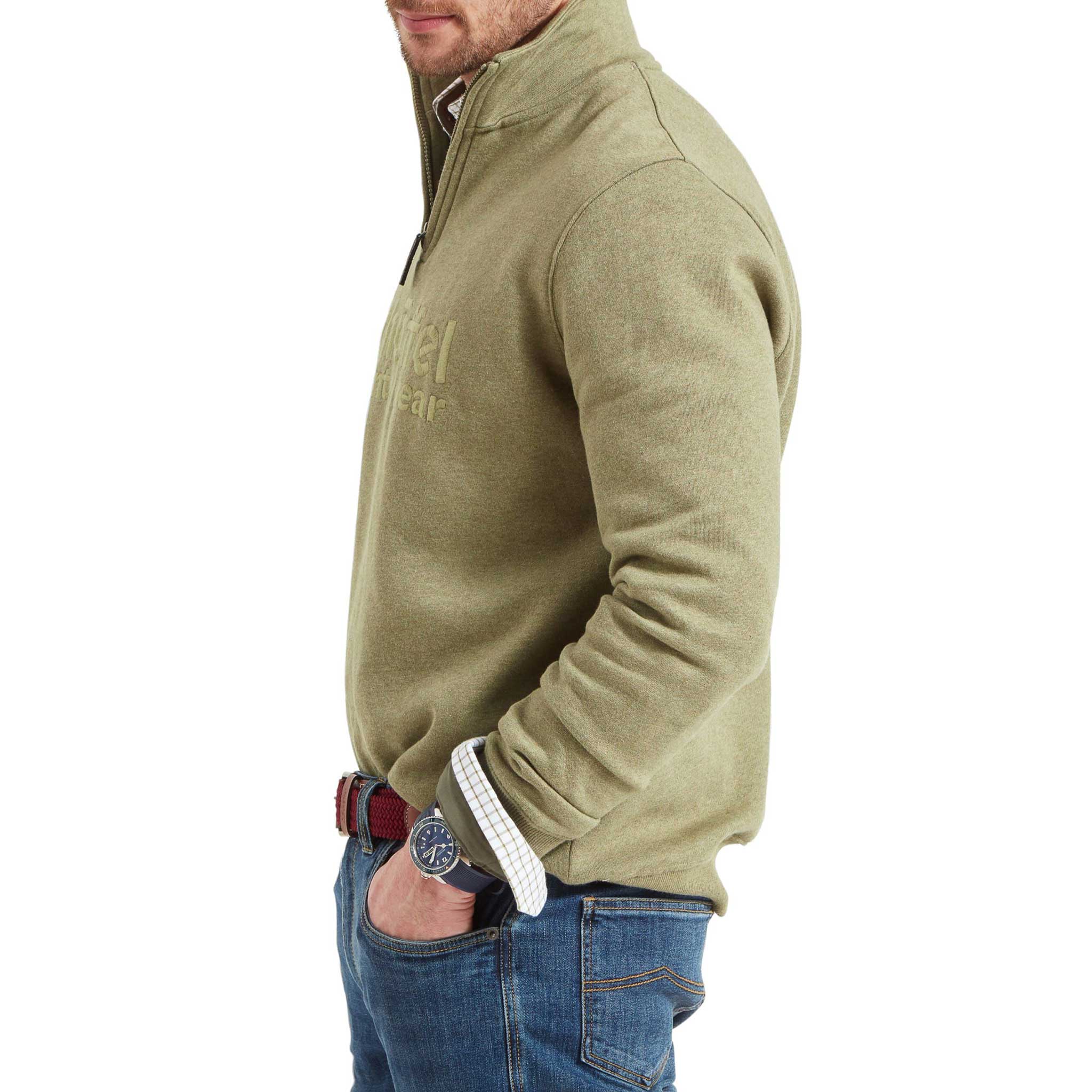 Schoffel-Bude-Men's-Sweatshirt-Light-Khaki-Marl-4