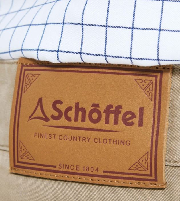 Schoffel Canterbury 5 Pocket Jeans Slate Camel 4