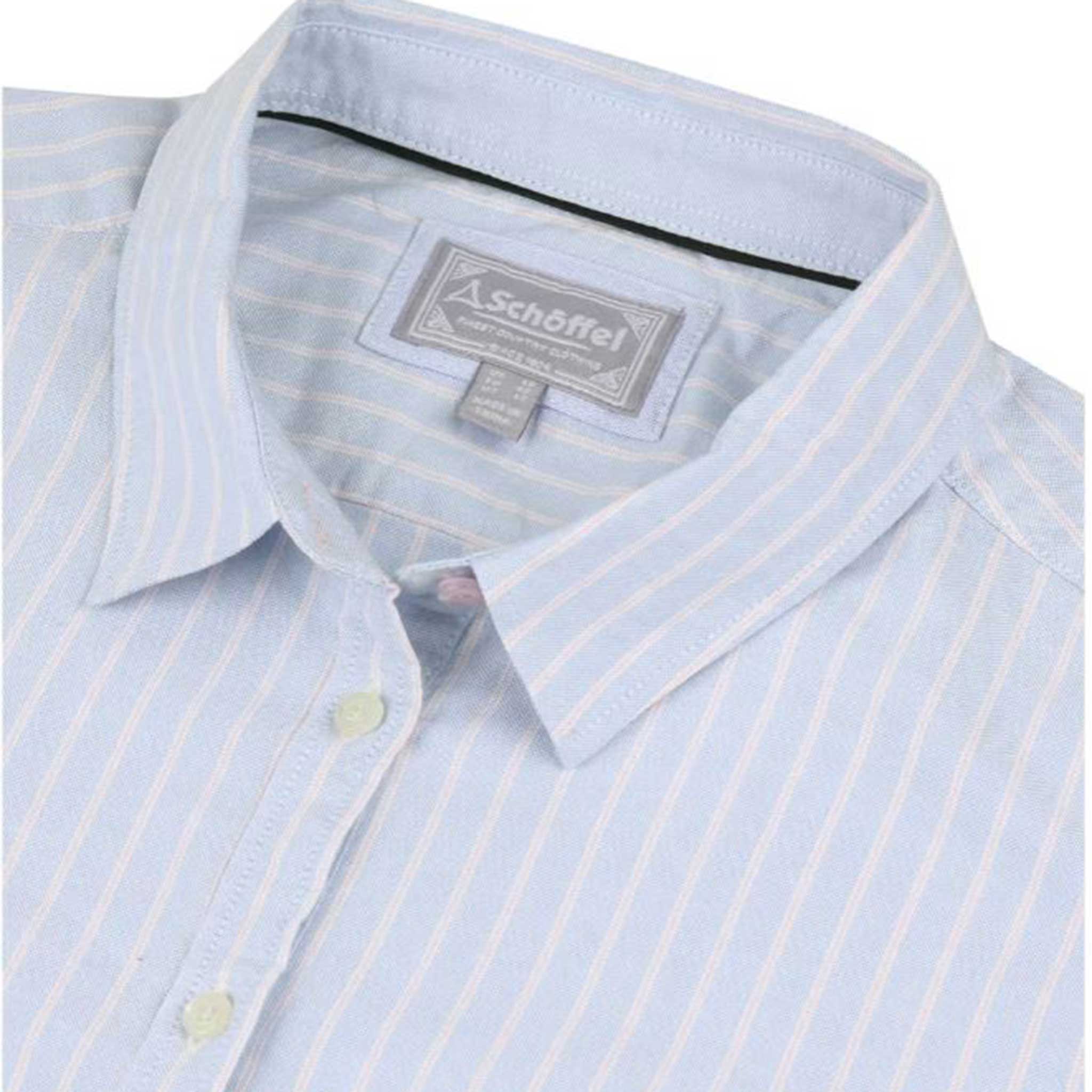 Schoffel-Cley-Ladies-Soft-Oxford-Shirt-Blue-Pink-Stripe-1