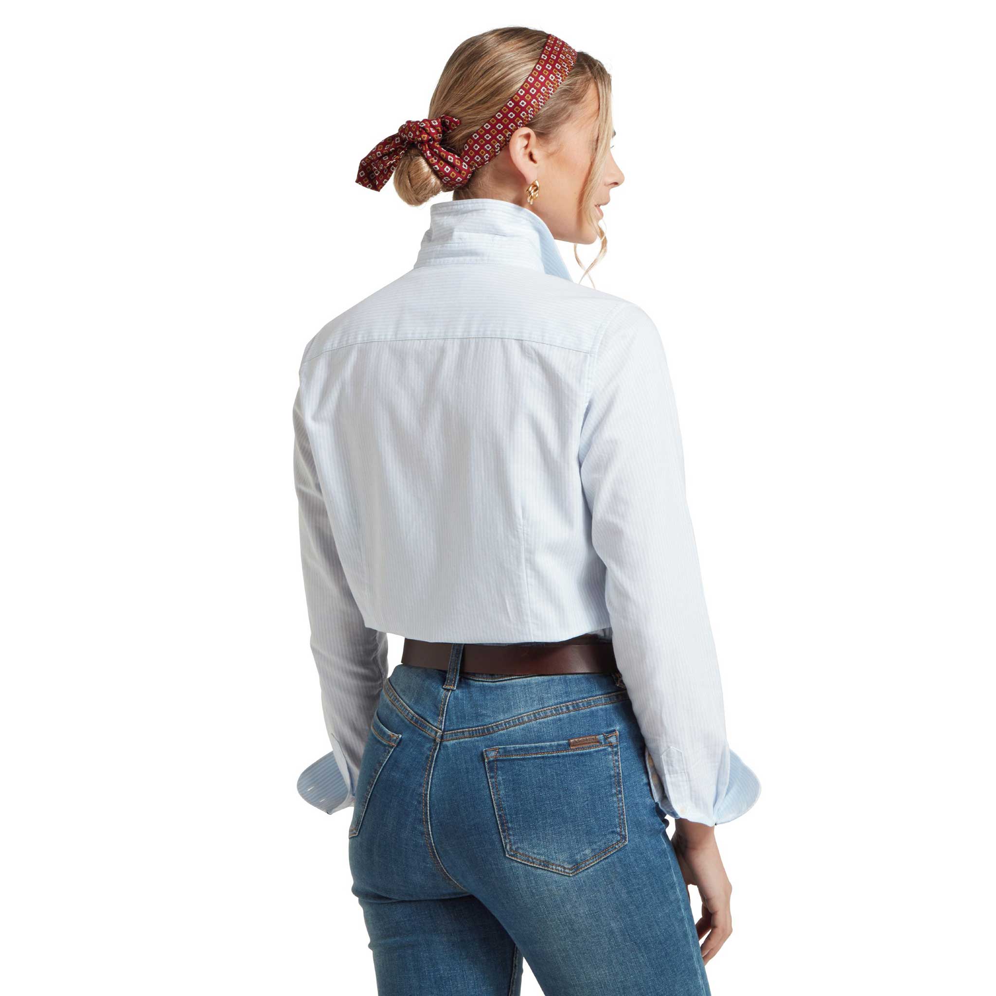 Schoffel-Cley-Ladies-Soft-Oxford-Shirt-Pale-Blue-Stripe-3