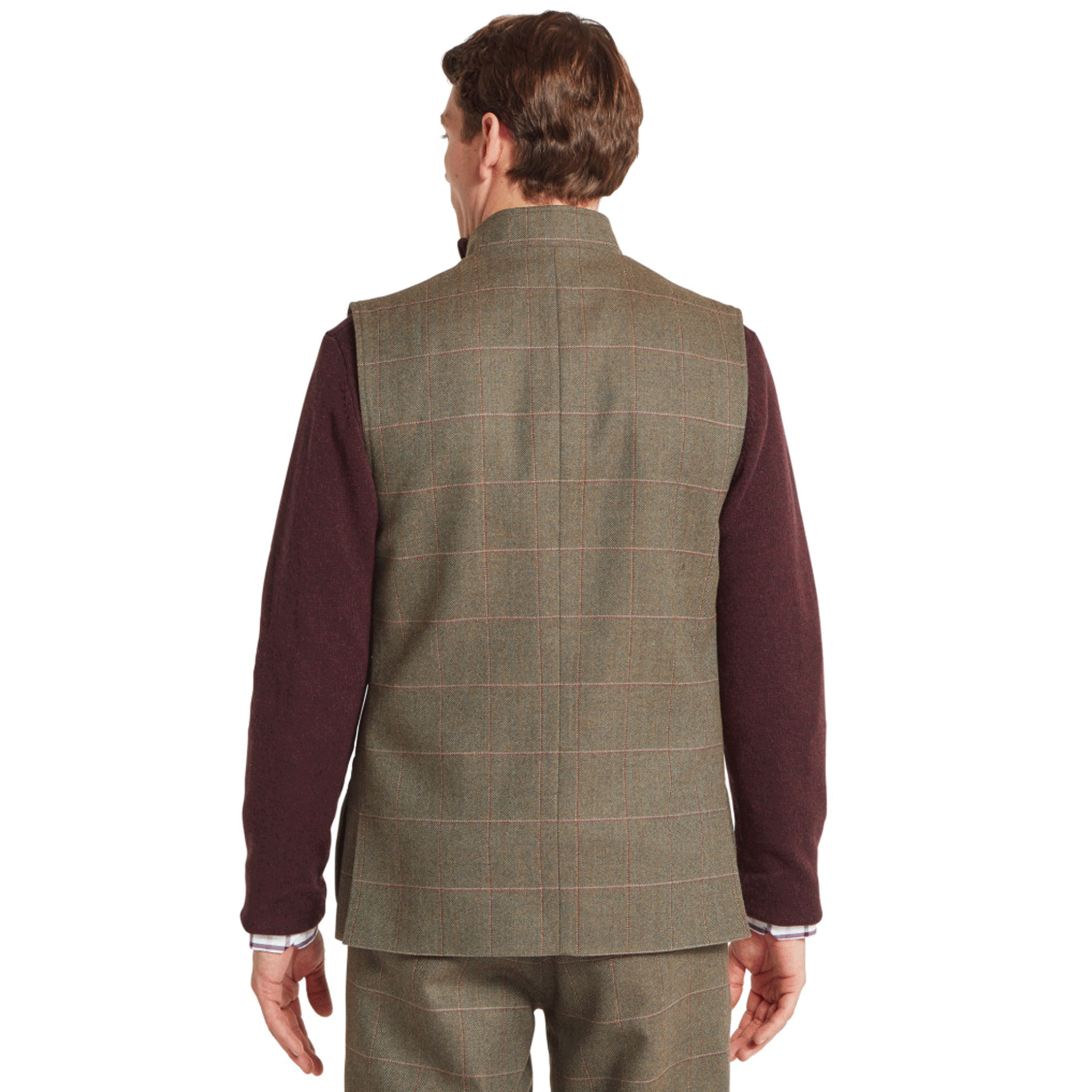 Schöffel Country Men’s Holcot Lambswool Tweed Waistcoat – Lochlane Tweed