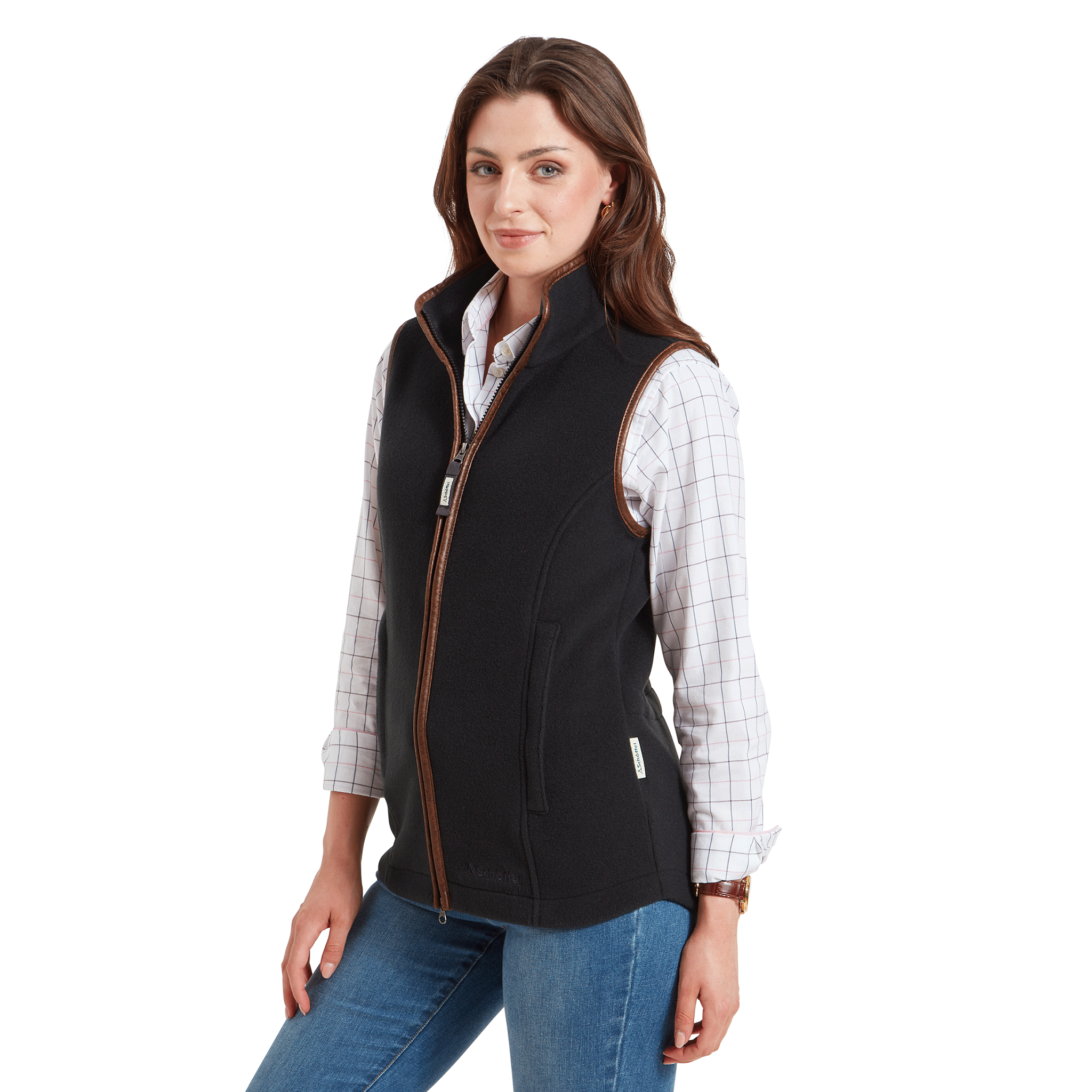 Schoffel Lyndon II Ladies Fleece Gilet Gunmetal