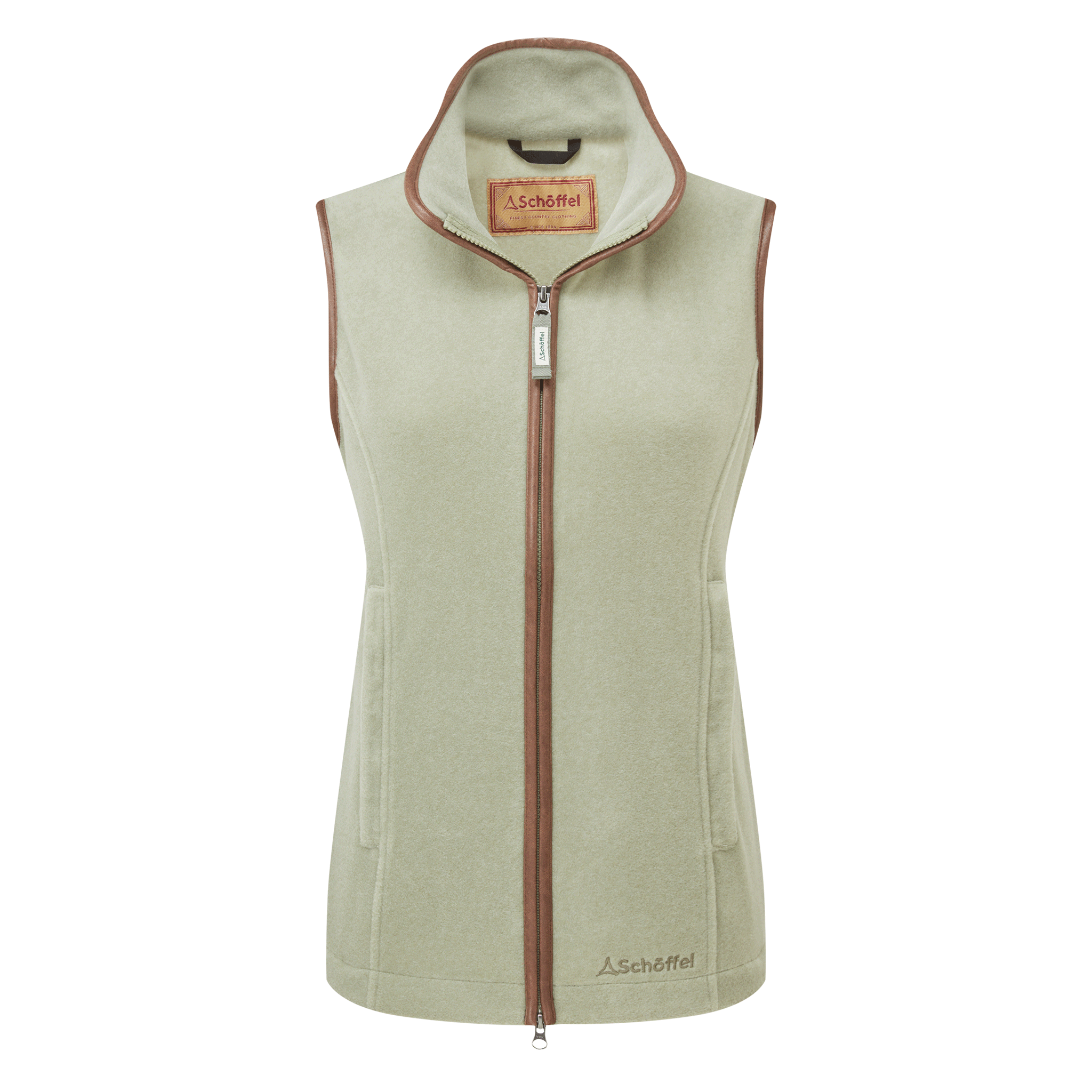 Schöffel Country Women's Lyndon II Fleece Gilet Sage Green