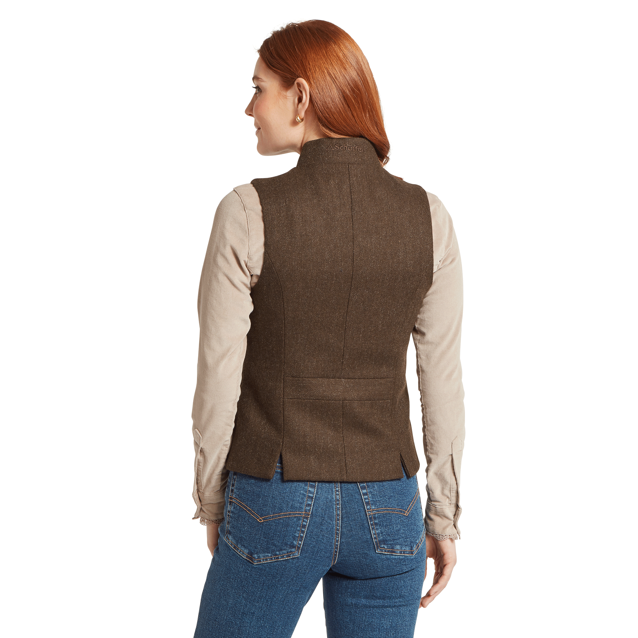 Schöffel Country Women's Millport Tweed Nehru Waistcoat