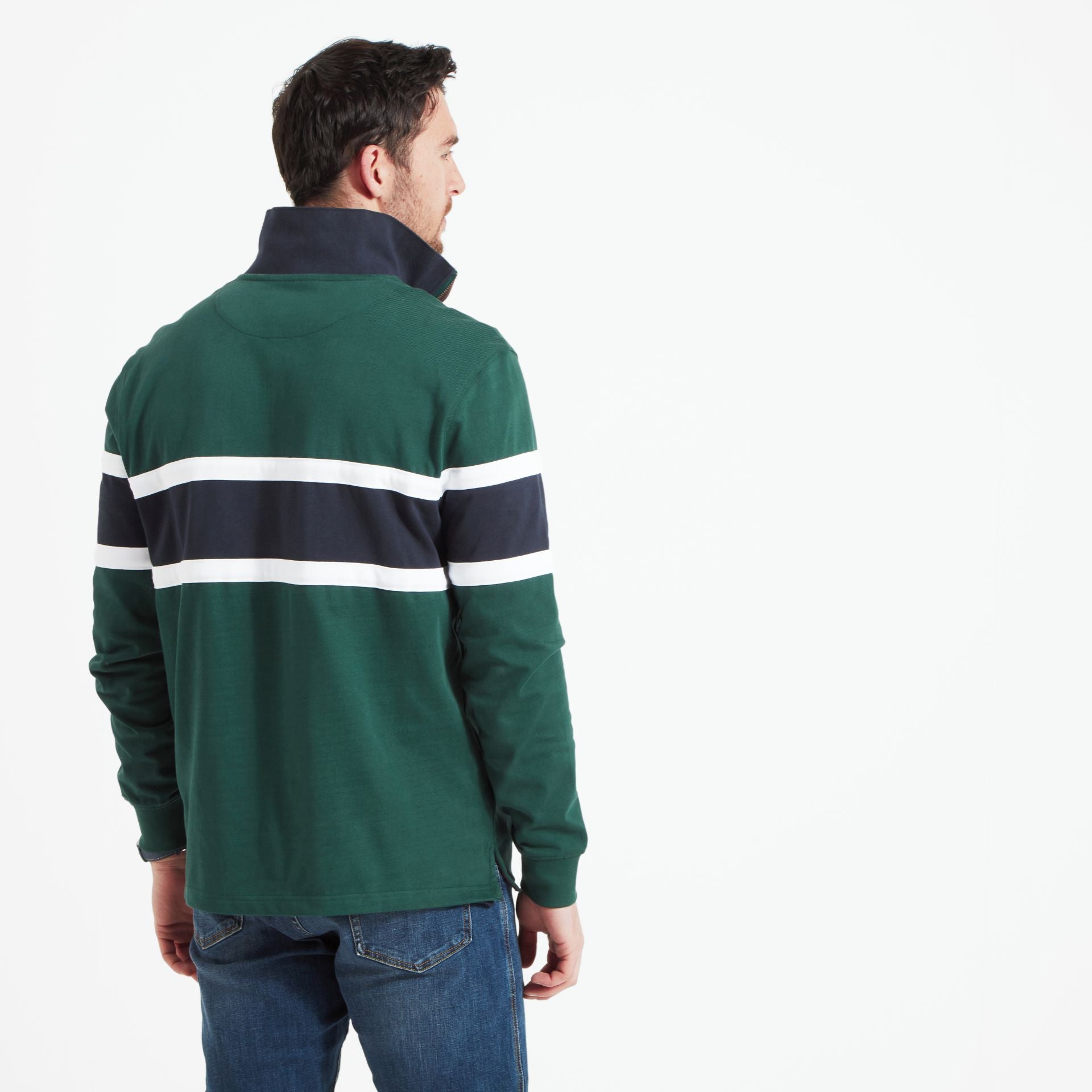 Schoffel Exmouth Qtr Zip Pine Green 4