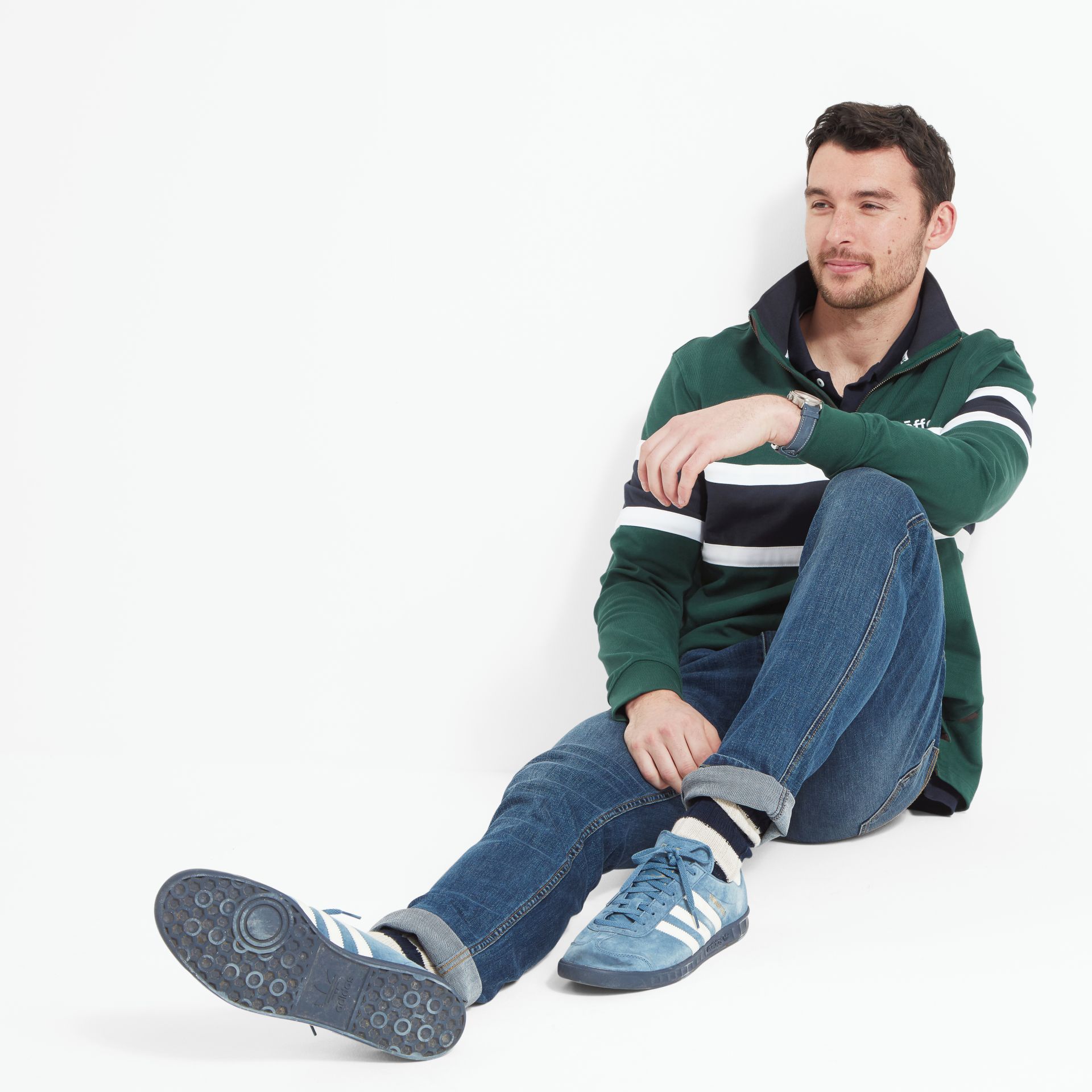 Schoffel Exmouth Qtr Zip Pine Green 5