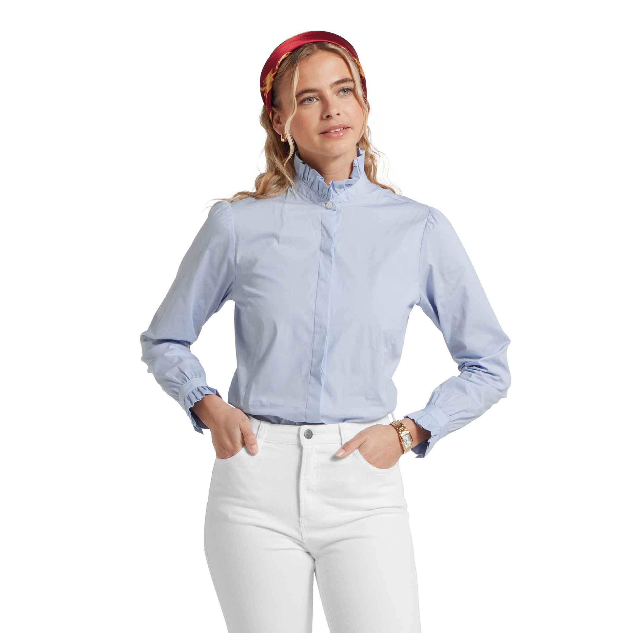 Schoffel-Fakenham-Ladies-Shirt-Pale-Blue-2