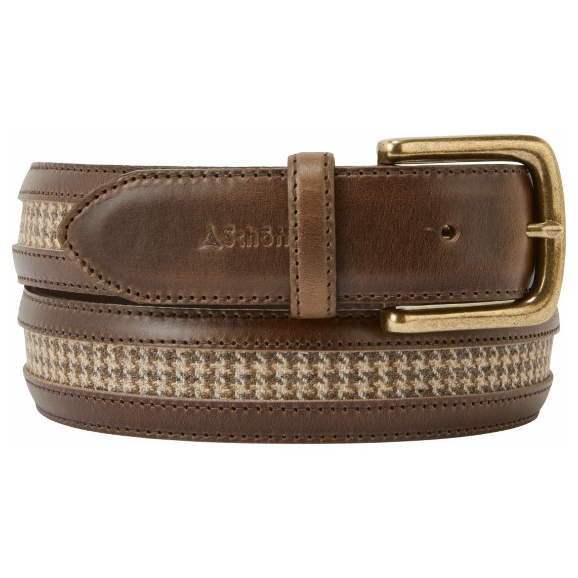 Schoffel Hartington Belt Houndstooth Tweed 2