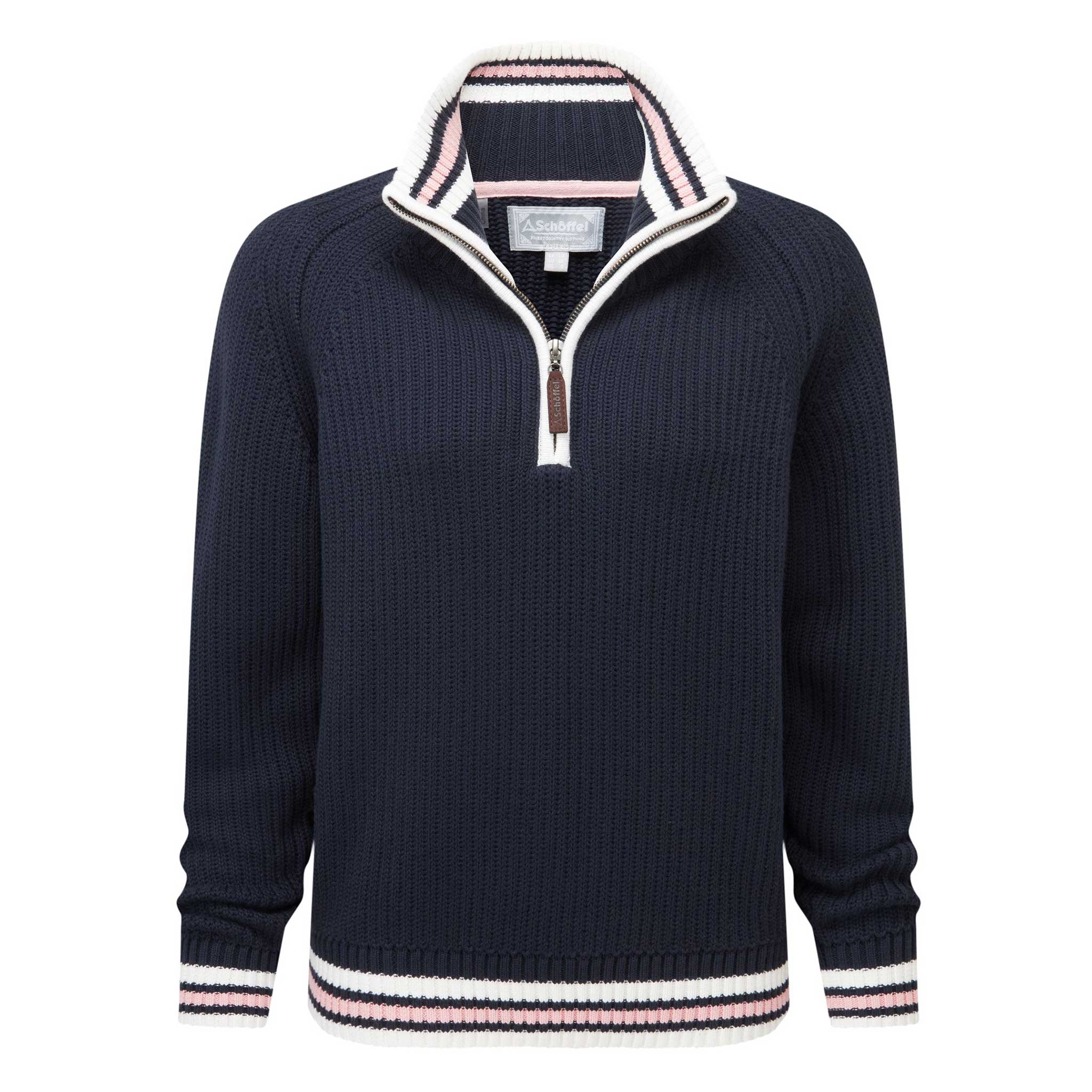 Schoffel-Havelet-Bay-Qtr-Zip-Jumper-Navy-3