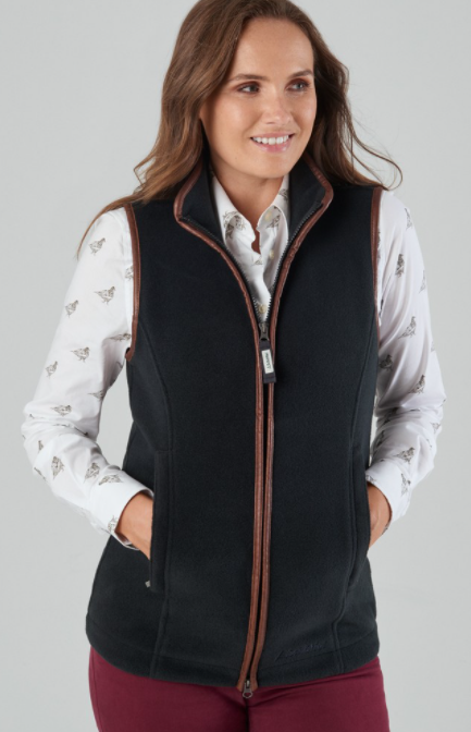 Schoffel Lyndon II Ladies Fleece Gilet Gunmetal 2