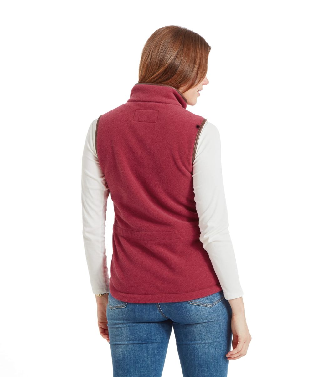 Schoffel Lyndon II Ladies Fleece Gilet Pomegranate 4