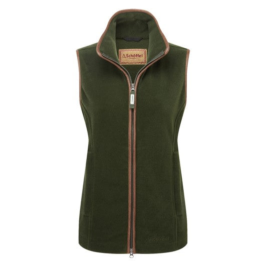 Schoffel Lyndon Ladies Fleece Gilet Forest 1