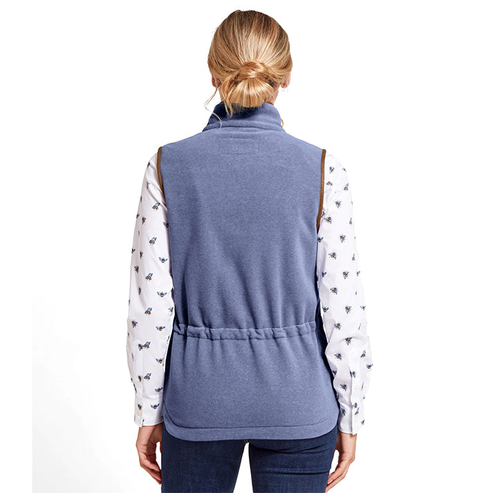 Schoffel Lyndon Ladies Fleece Gilet Stone Blue3