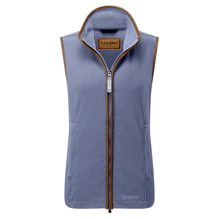 Schoffel Lyndon Ladies Fleece Gilet Stone Blue5
