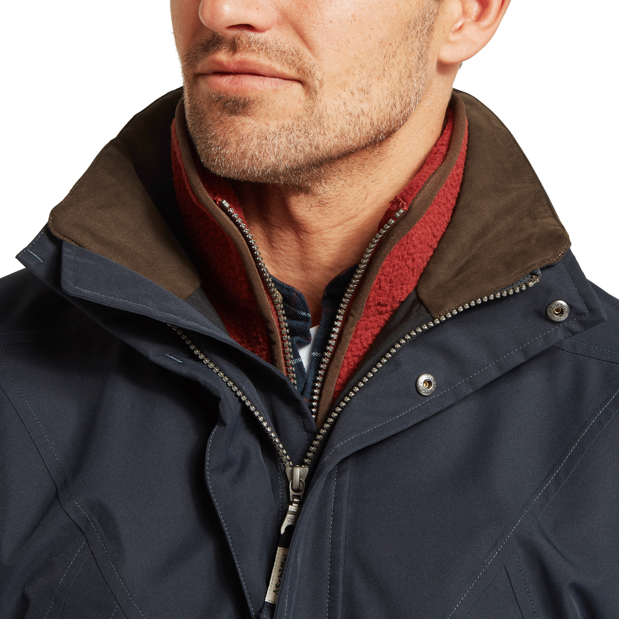 Schöffel Men's Barrow Country Coat Carbon Navy