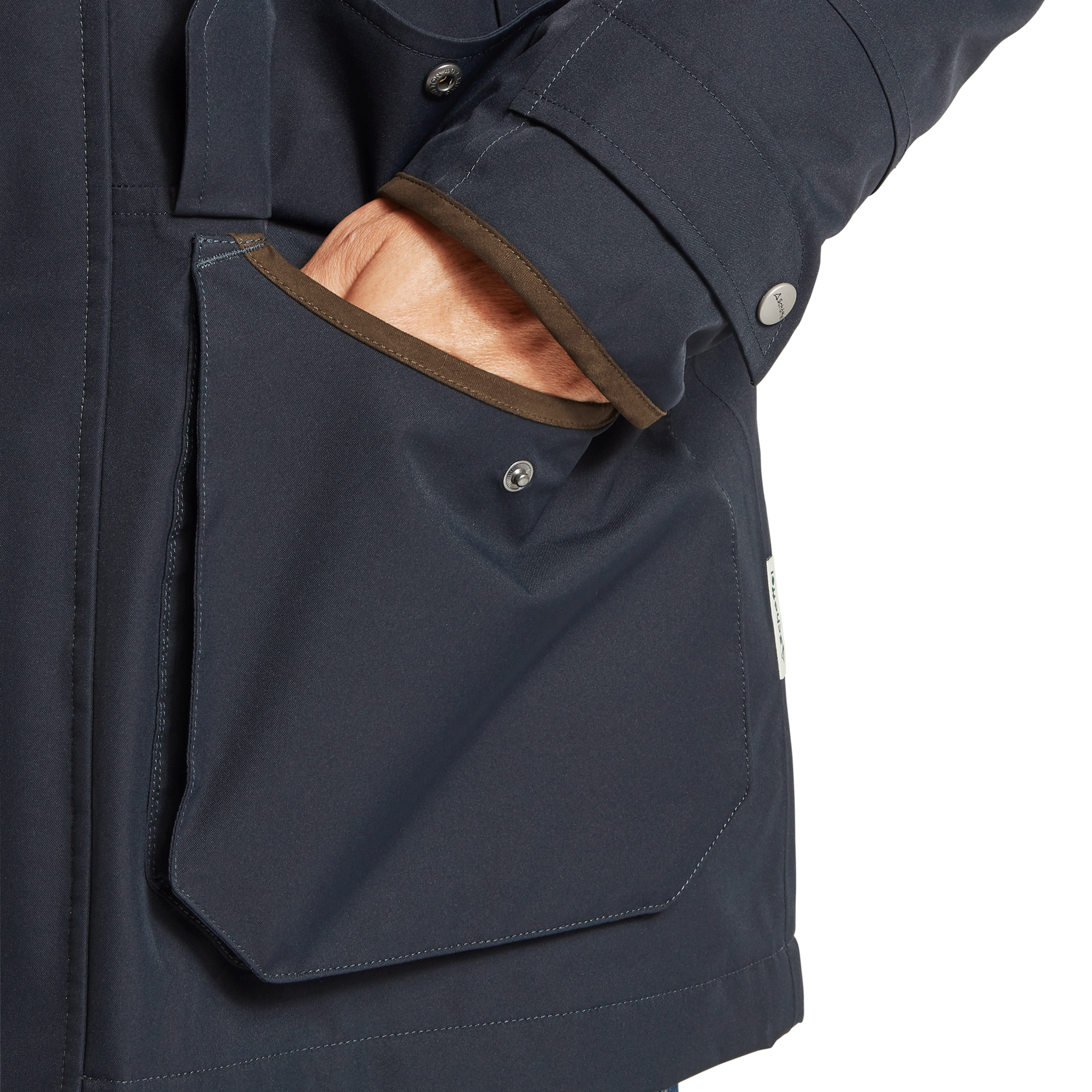 Schöffel Men's Barrow Country Coat Carbon Navy