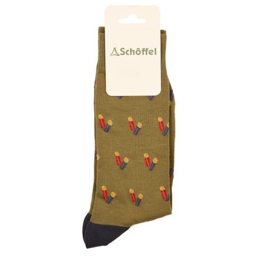 Schoffel Men's Bamboo Single Socks Moss Cartridge
