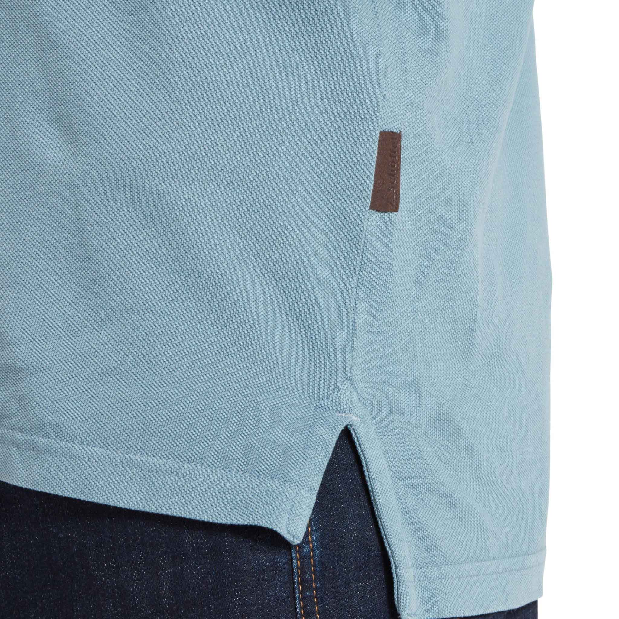 Schoffel-Men's-St-Ives-Garment-Dyed-Polo-Shirt-Dark-Pigeon-Blue-4