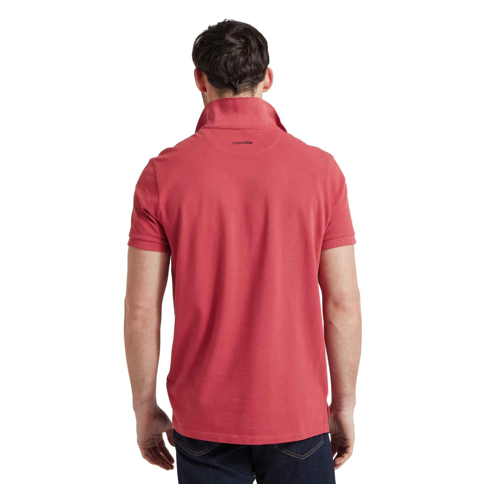 Schoffel-Men's-St-Ives-Garment-Dyed-Polo-Shirt-Slate-Red-2