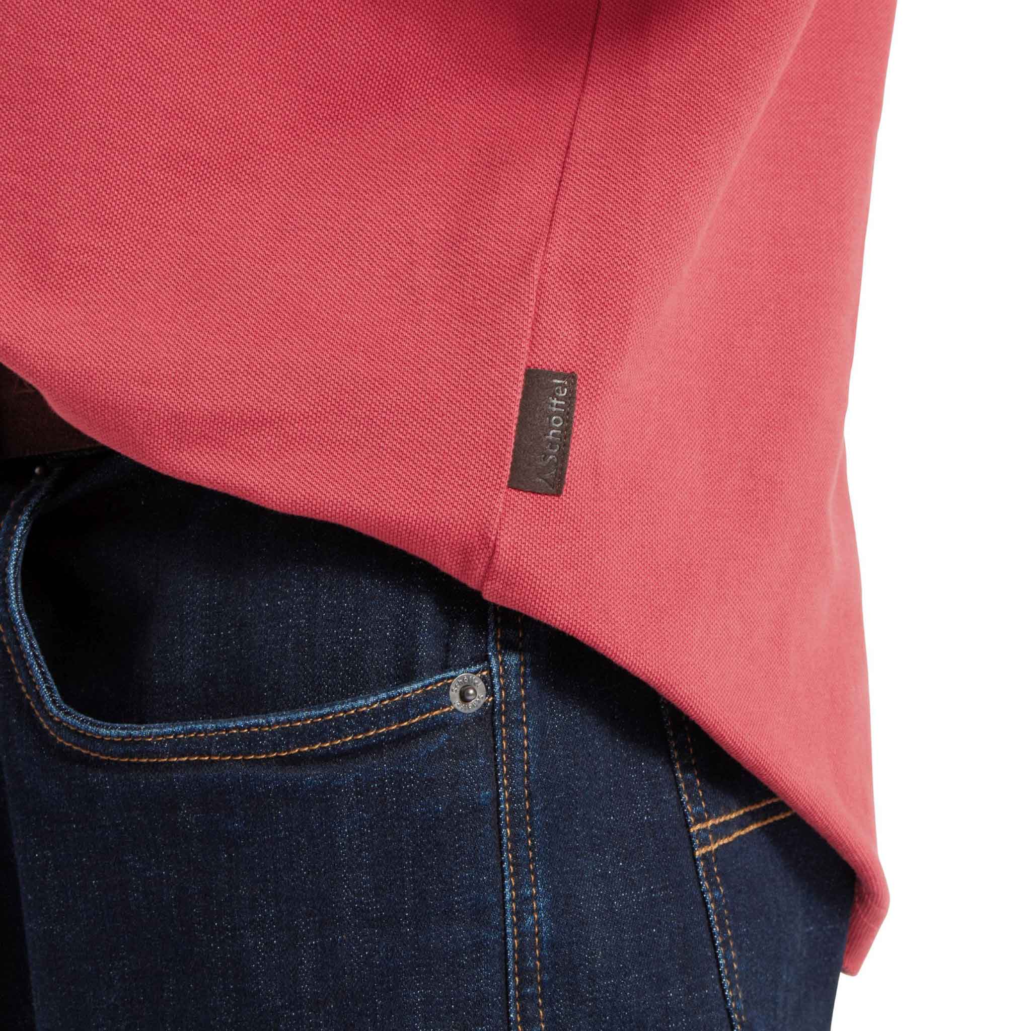 Schoffel-Men's-St-Ives-Garment-Dyed-Polo-Shirt-Slate-Red-4