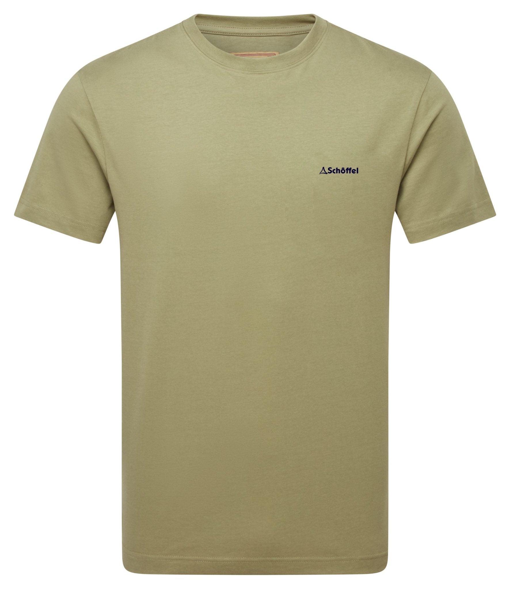 Schoffel Men's Trevone T Shirt Light Khaki Green