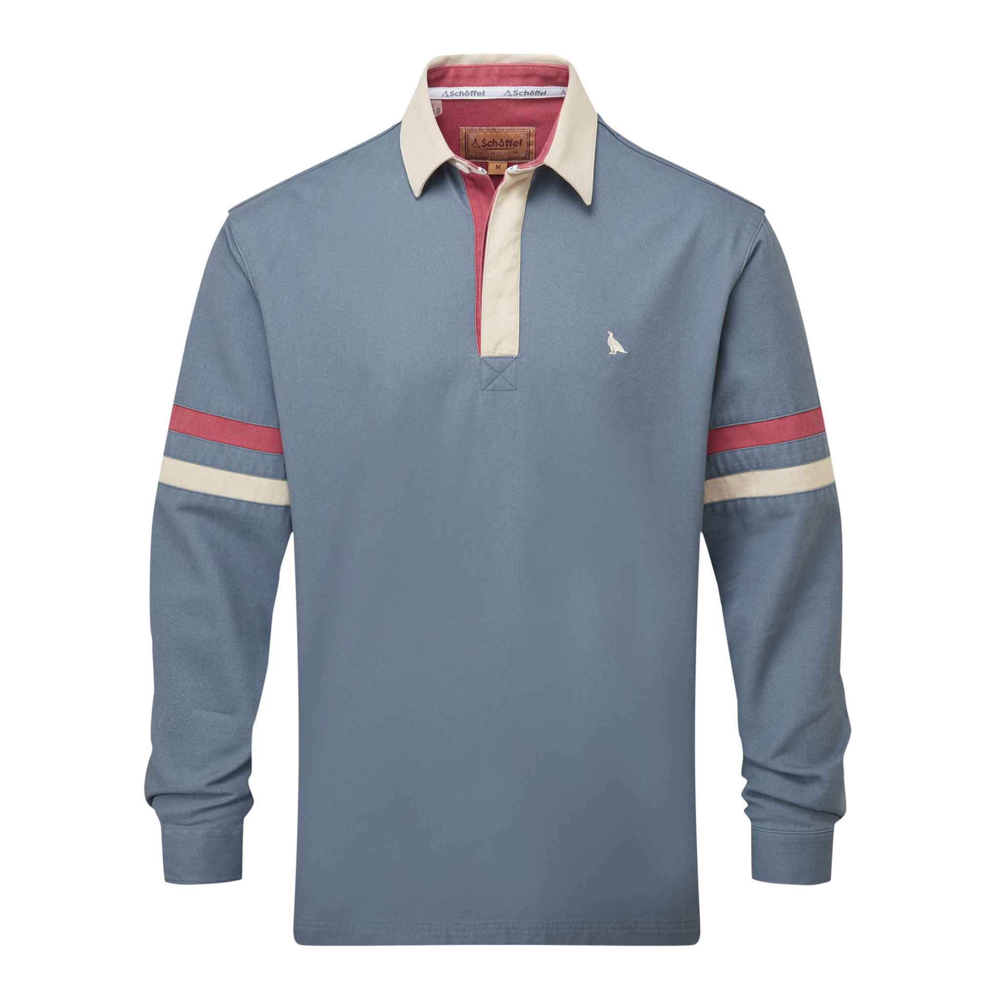 Schoffel-Men's-Truro-Rugby-Style-Deck-Shirt-Dark-Pigeon-Blue-1