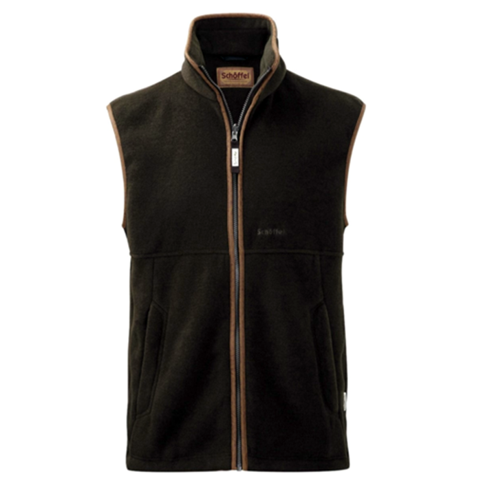 Schoffel Oakham Fleece Gilet Dark Olive 1