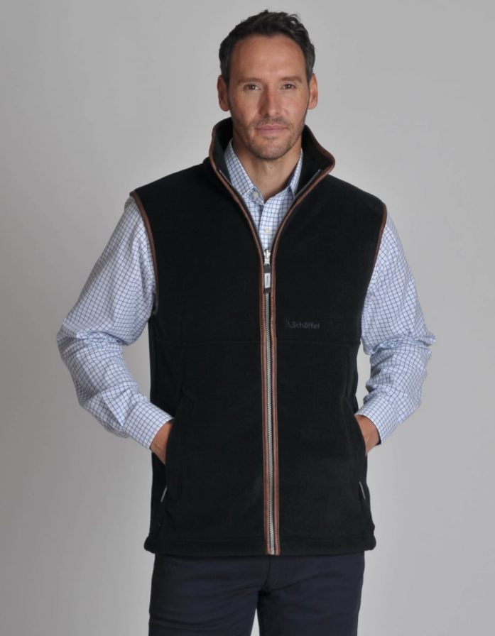 Schoffel Oakham Fleece Gilet Gunmetal 2