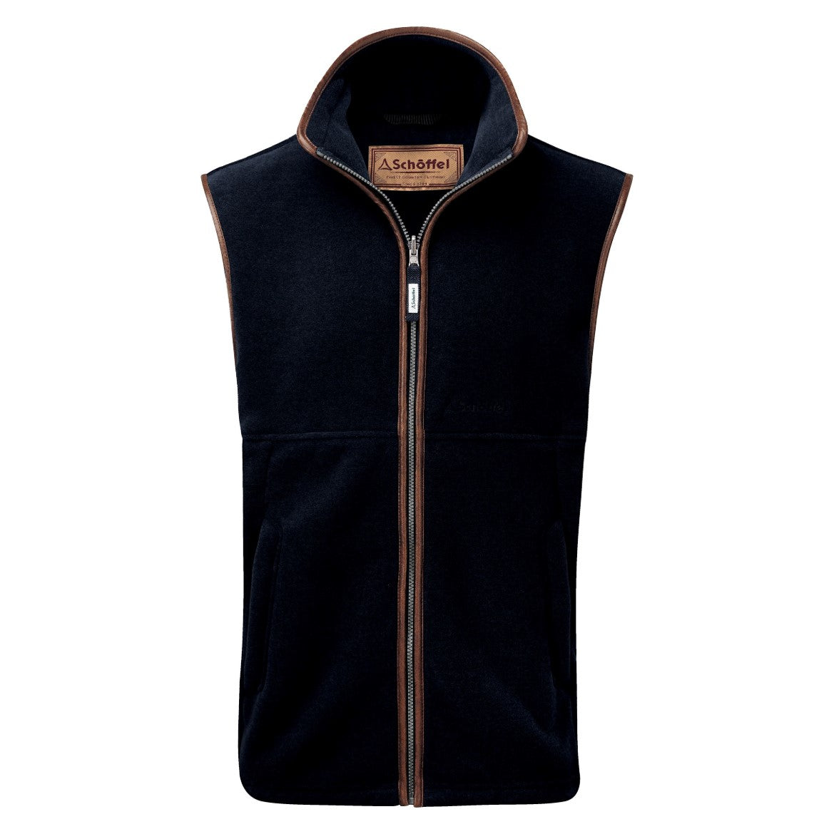Schoffel Oakham Fleece Gilet Navy 1