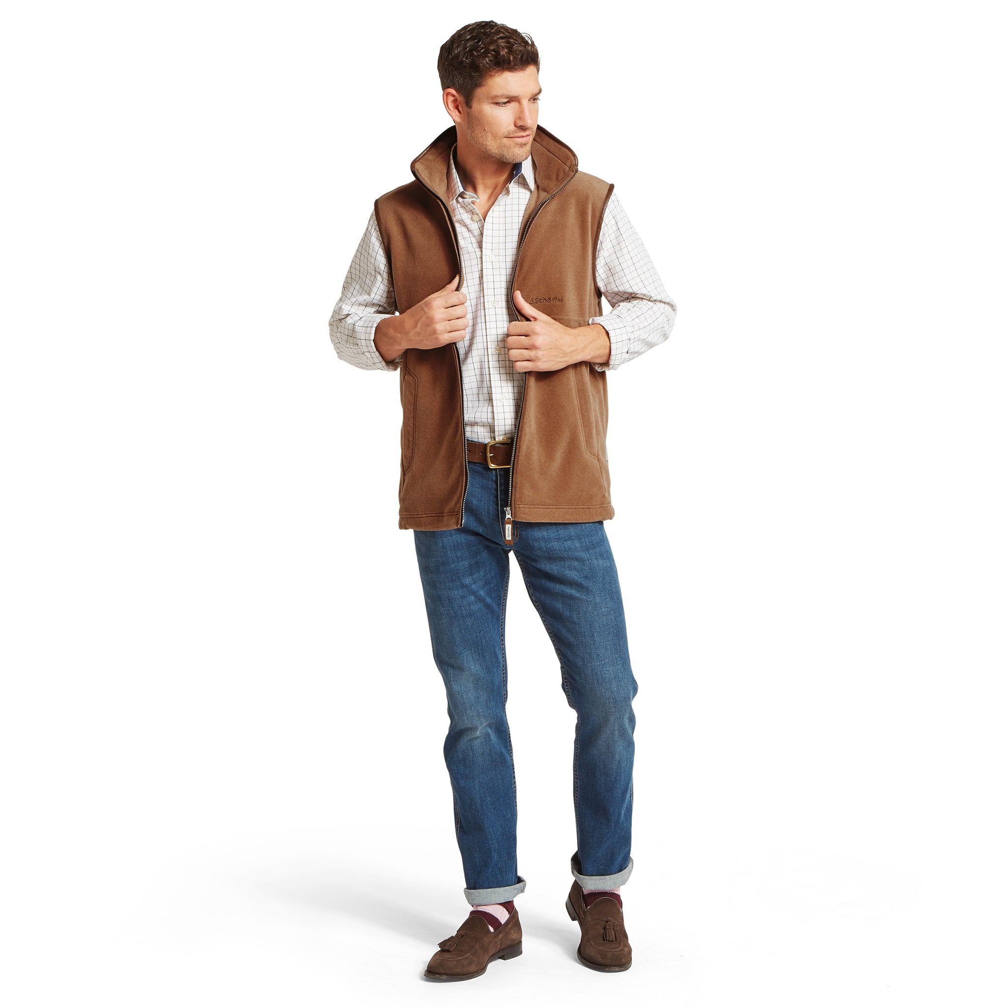 Schöffel Oakham Fleece Gilet Toffee
