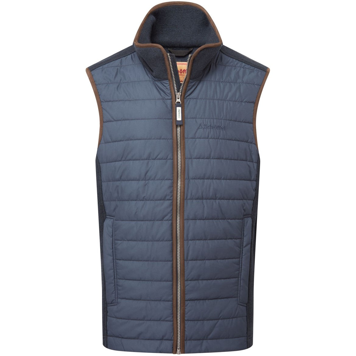 Schoffel Oakham Hybrid Gilet Petrol Blue 1