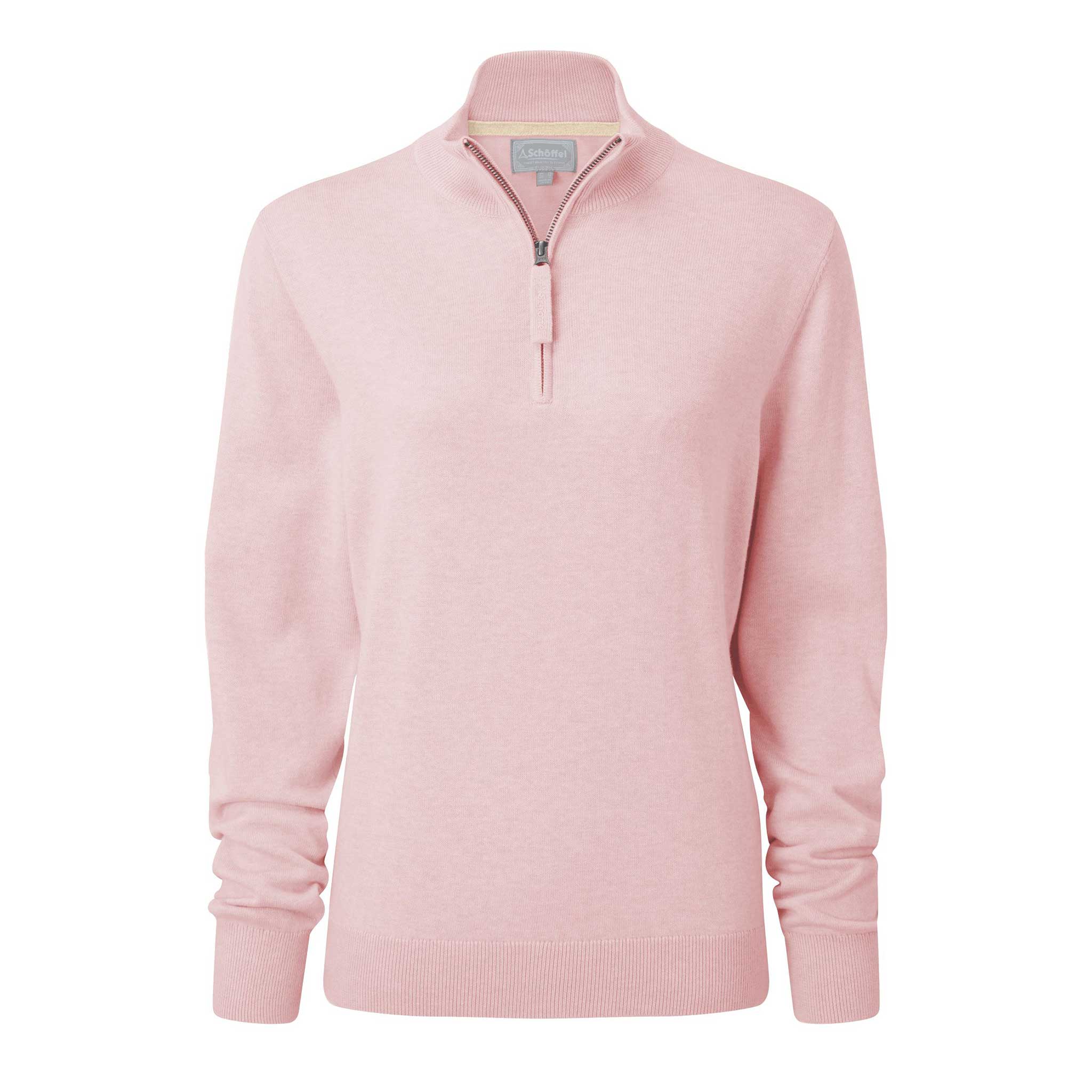 Schoffel-Polperro-Pima-Qtr-Zip-Pink-Marl-2