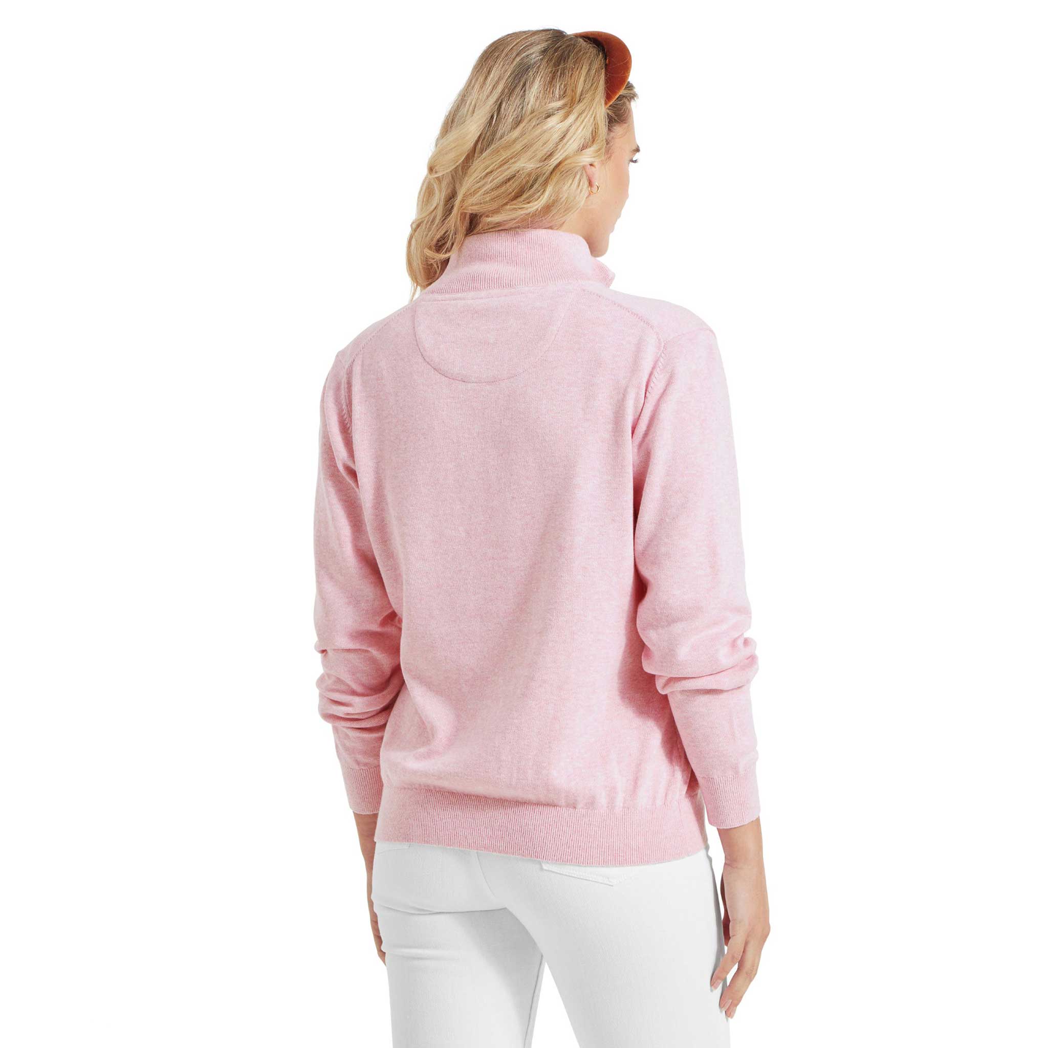 Schoffel-Polperro-Pima-Qtr-Zip-Pink-Marl-3