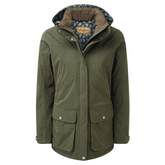 Schoffel Rockingham II Ladies Shooting Coat Forest 1