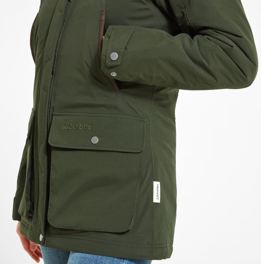 Schoffel Rockingham II Ladies Shooting Coat Forest 4
