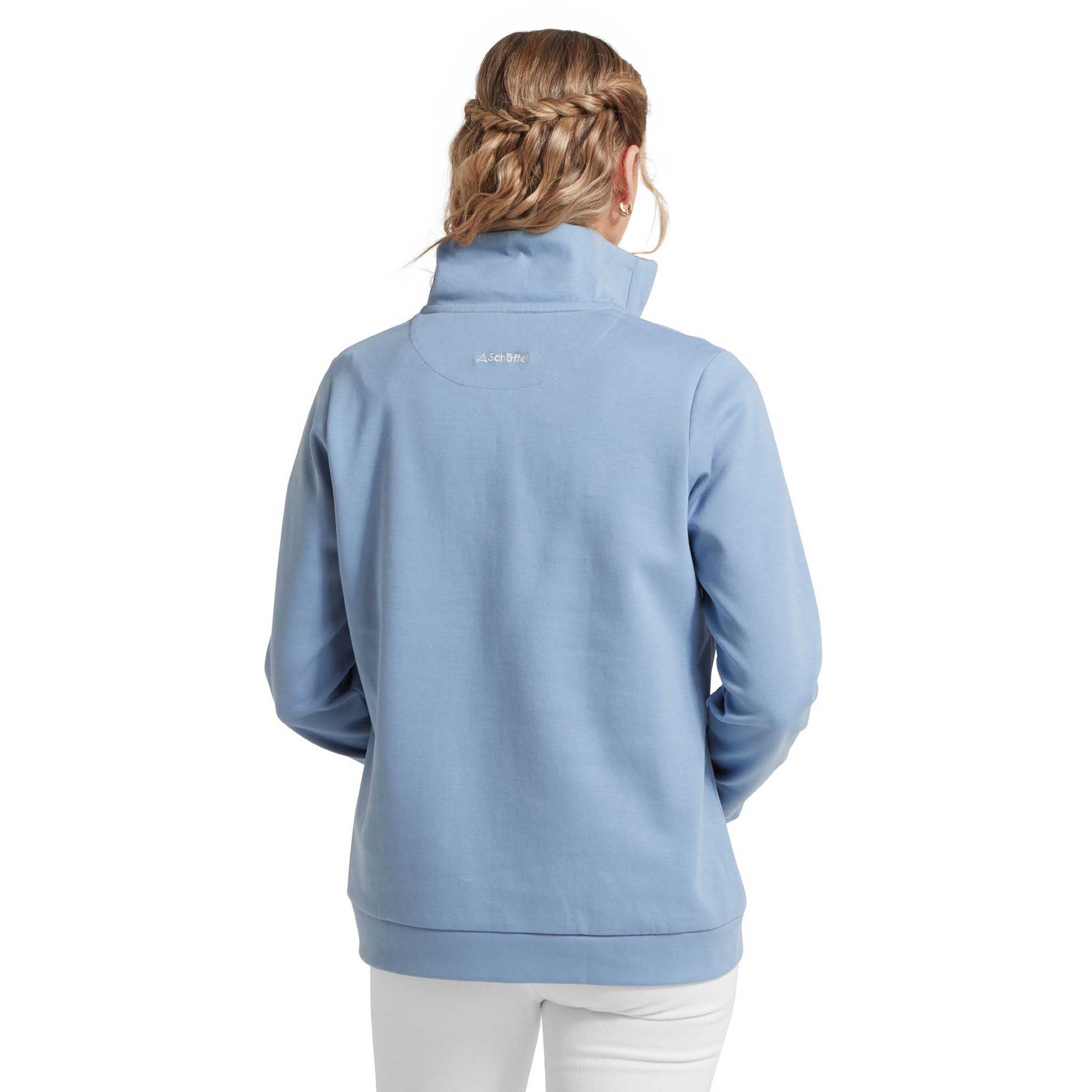 Schoffel-Sandown-Ladies-Sweatshirt-Denim-Blue-2