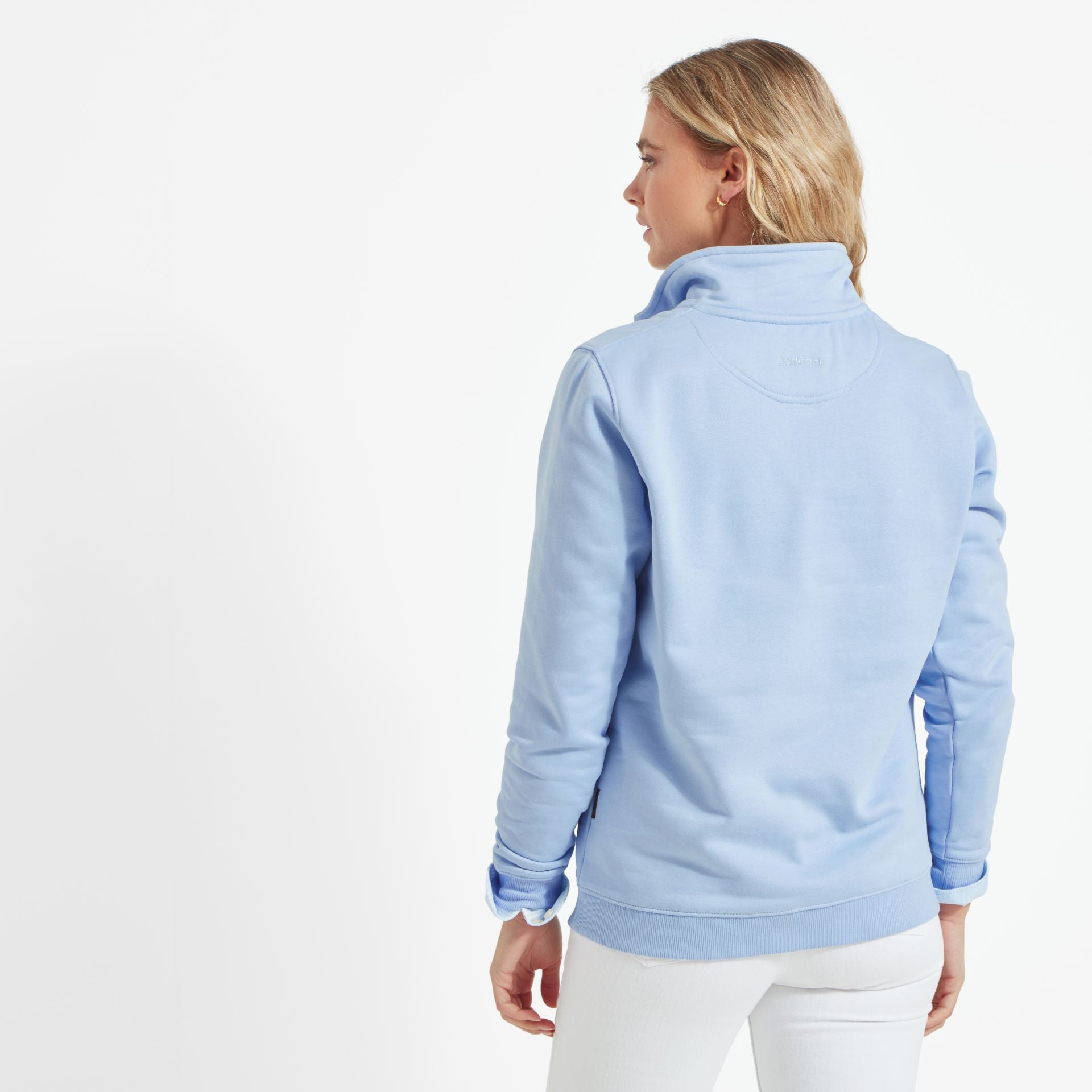 Schoffel Sennen Cove Ladies Sweatshirt Sky Blue 5