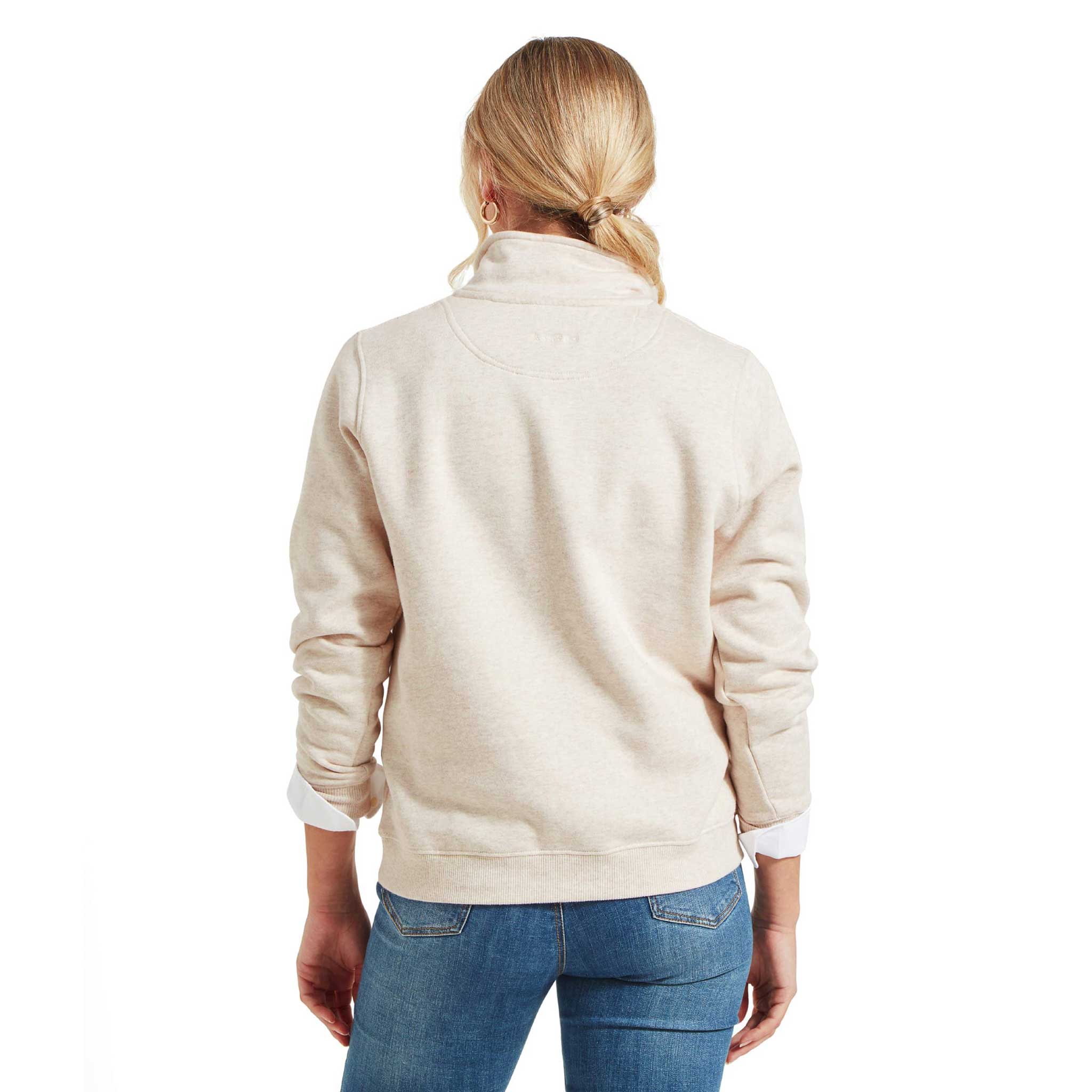 Schoffel-St-Issey-Ladies-Sweatshirt-Oat-Marl-2