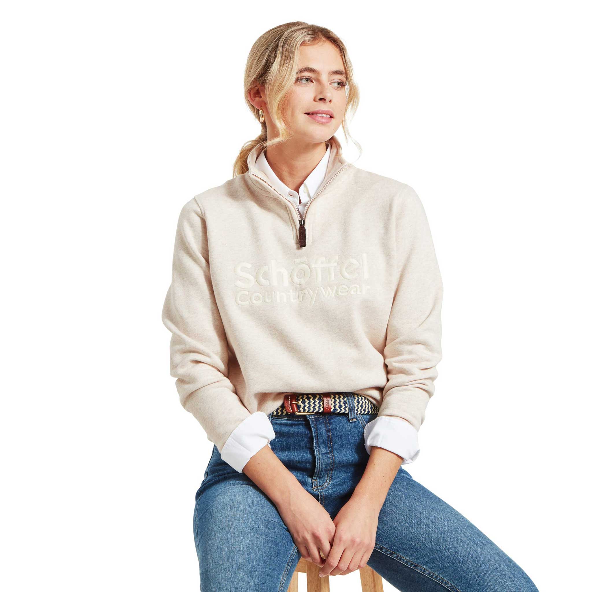 Schoffel-St-Issey-Ladies-Sweatshirt-Oat-Marl-6