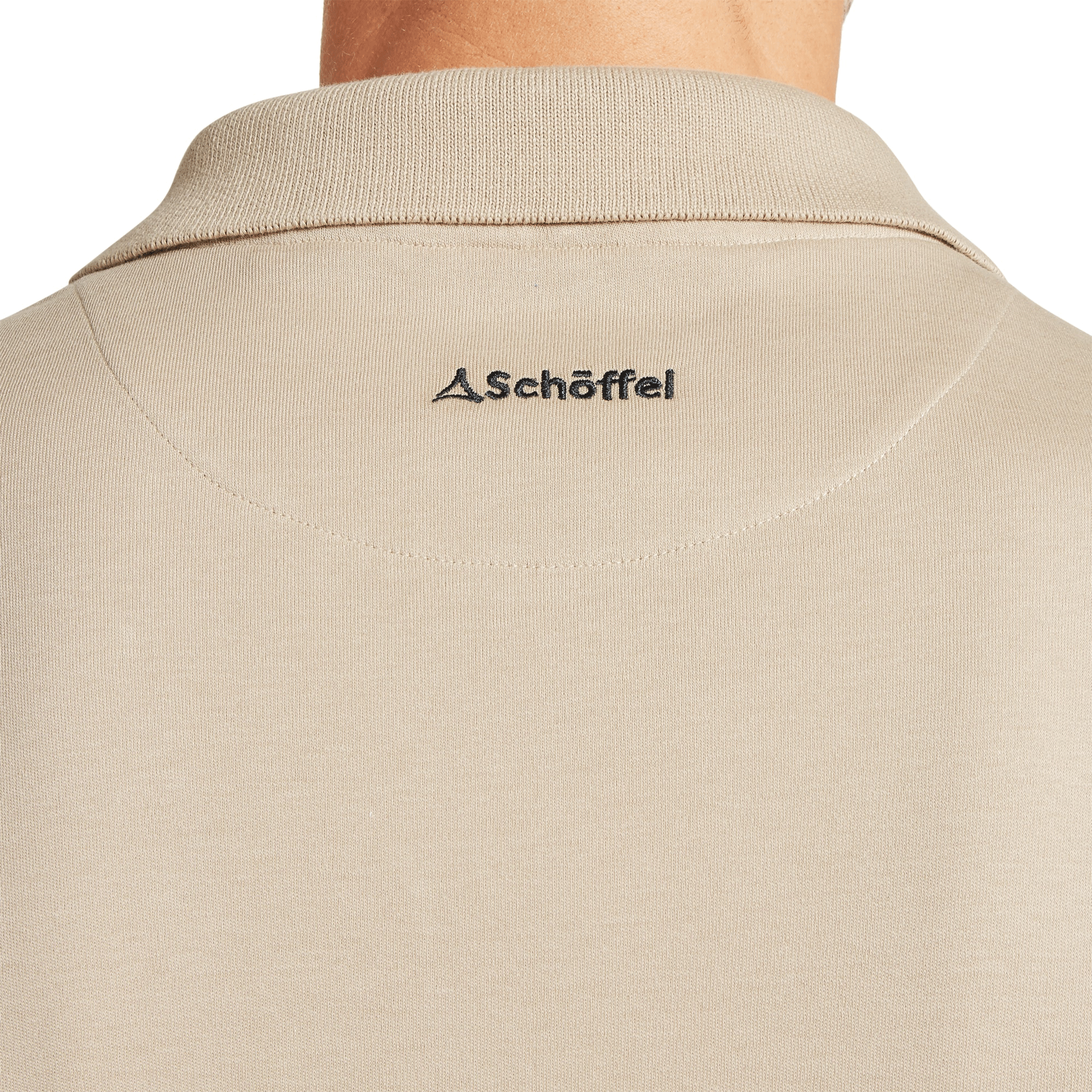 Schoffel St Ives Jersey Polo Shirt in Cobblestone