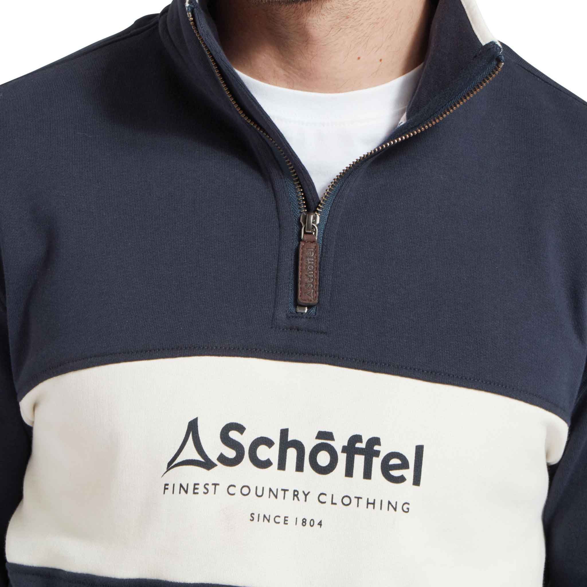 Schoffel-Trencrom-Quarter-Zip-Sweatshirt-Navy-Stone-6